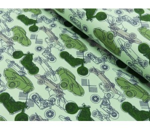 Jersey - Autos Motorräder grün